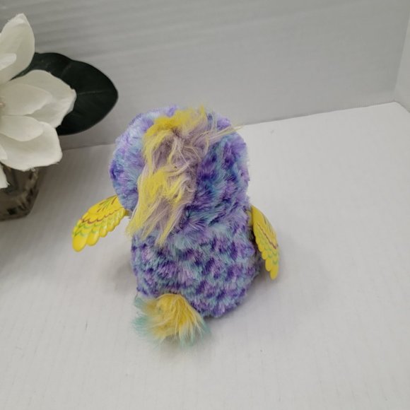 Hatchimals Spinmaster Blue Yellow Purple Bird Eye Light Up Interactive Sound - Picture 9 of 15